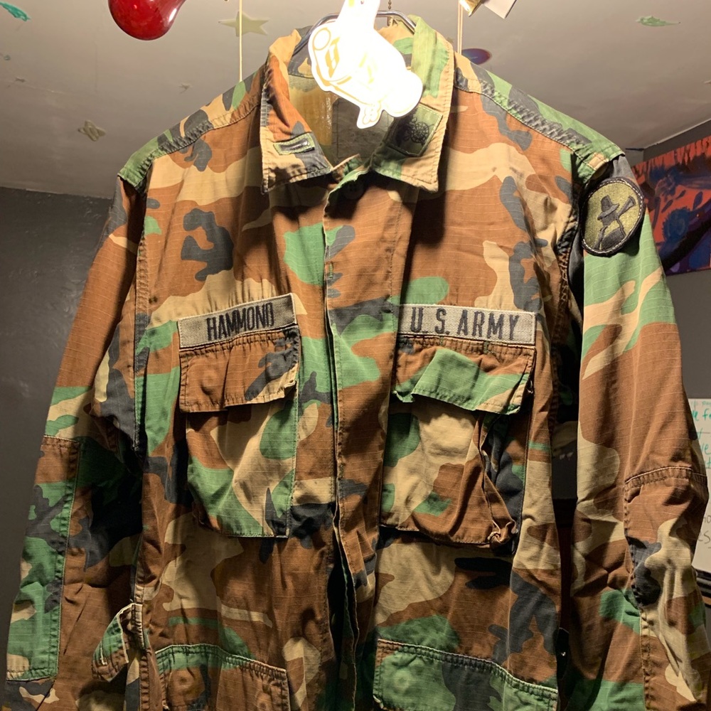 Camouflage Army Jacket